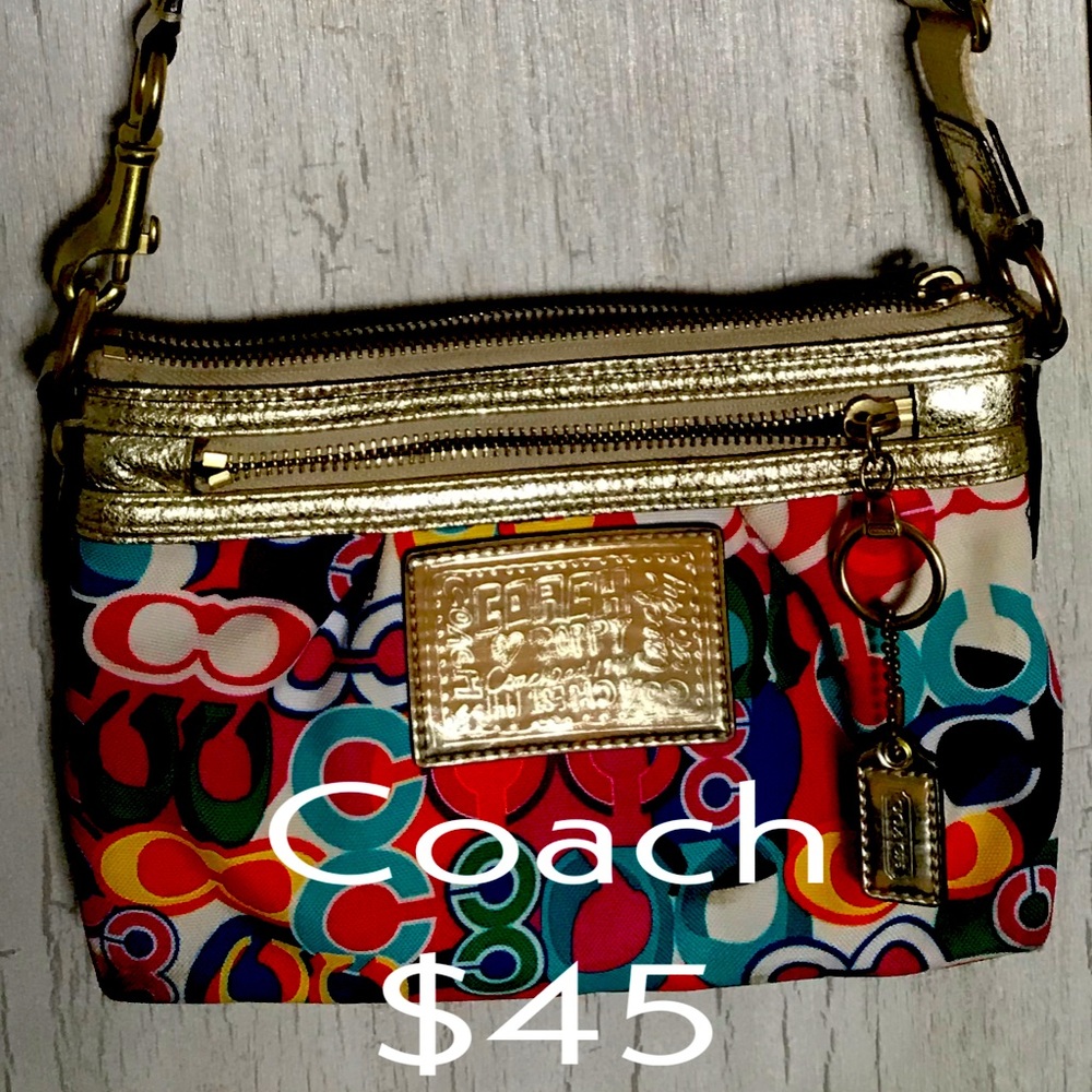 9 x 7 Small Coach Crossbody Bag